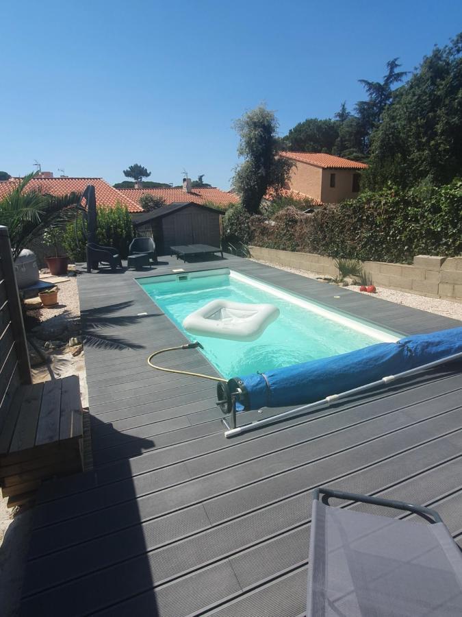 Ferienwohnung T2 Jusqu'A 4 Personnes En Rez-De-Jardin De Maison, Avec Piscine, Draps Et Serviettes De Toilette Fournis Argelès-sur-Mer Exterior foto